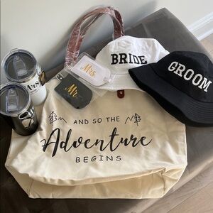Gift for Bride & Groom - Adventure Begins